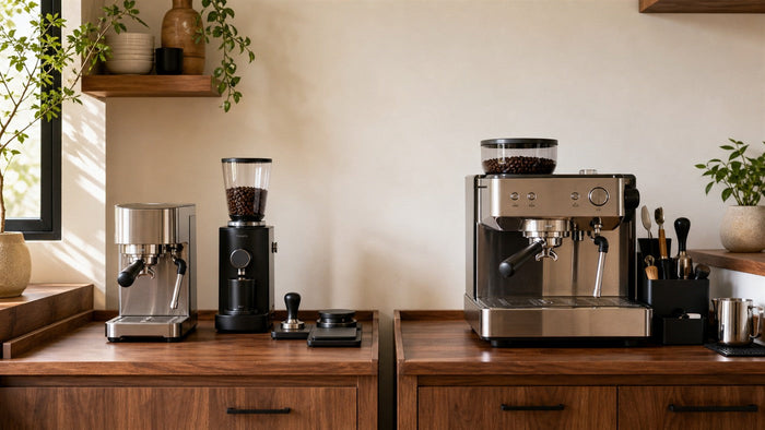 Espresso Station Organization for Breville Machines