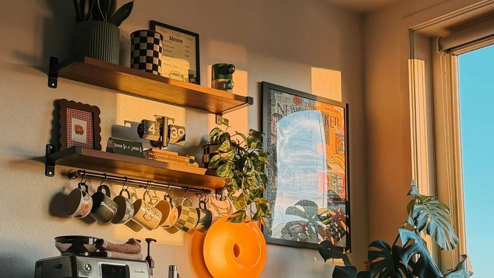 Coffee Bar Shelf Styling in Real Homes: 7 Balanced Displays