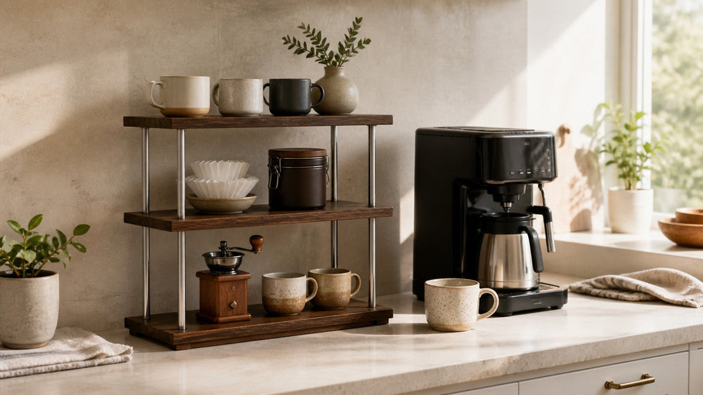2-Tier vs. 3-Tier Countertop Coffee Organizer: Which One Fits?