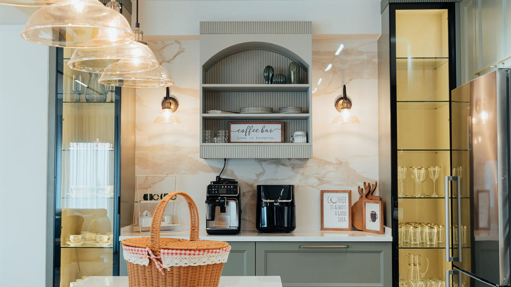 Coffee Bar Cabinet for Apartment Renters: A Freestanding Setup Guide