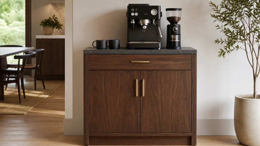 How to Choose a Coffee Bar Cabinet for Your Home