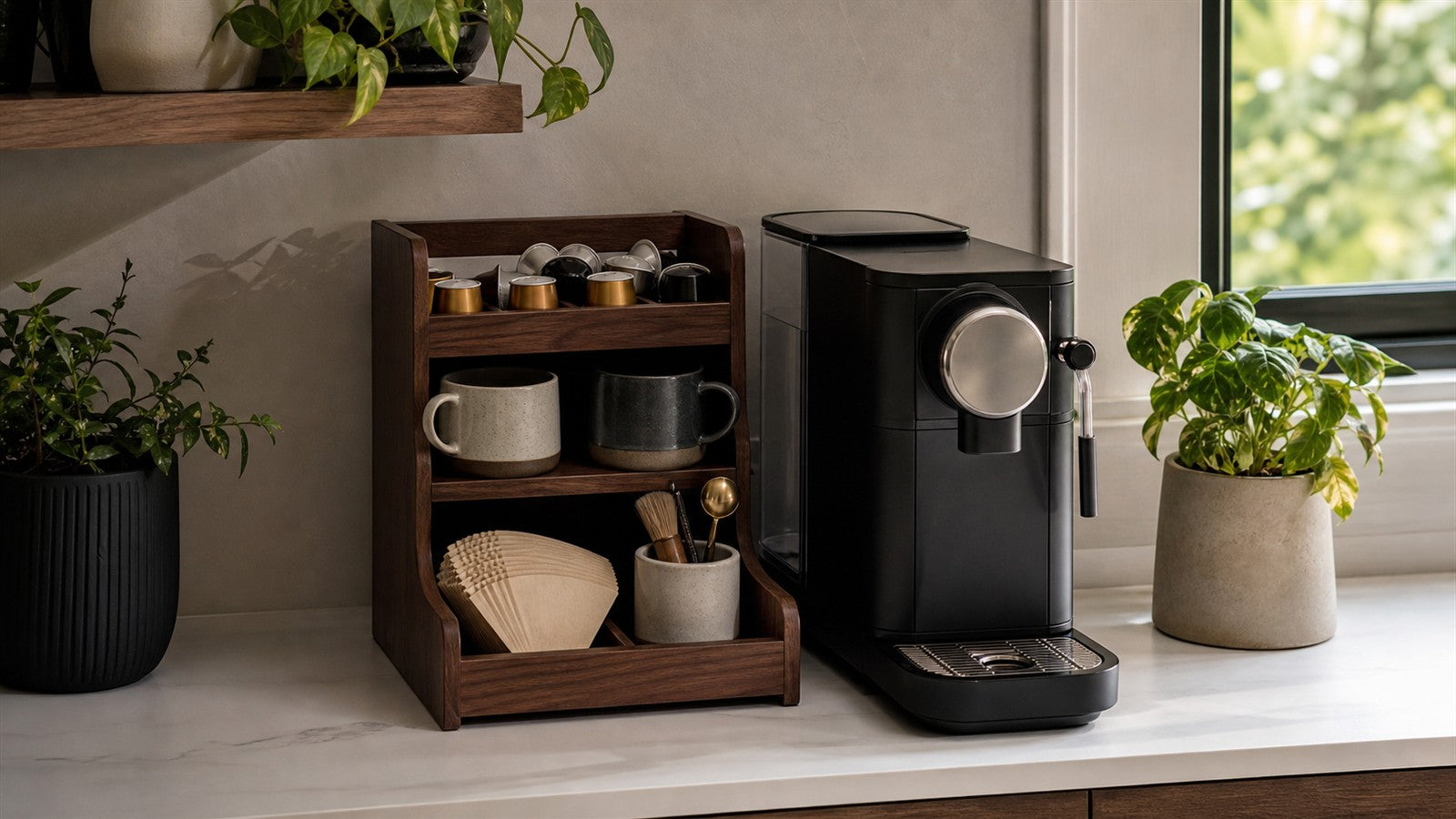 How to Choose a Coffee Station Organizer for Your Countertop