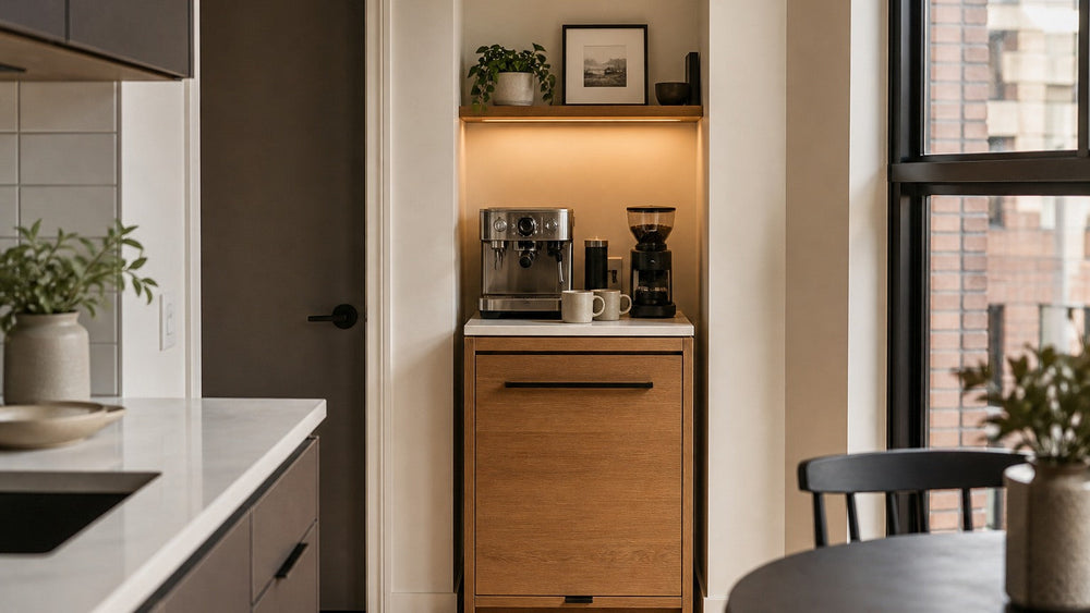Coffee Bar Ideas for Small Spaces: 20 Setups That Actually Fit
