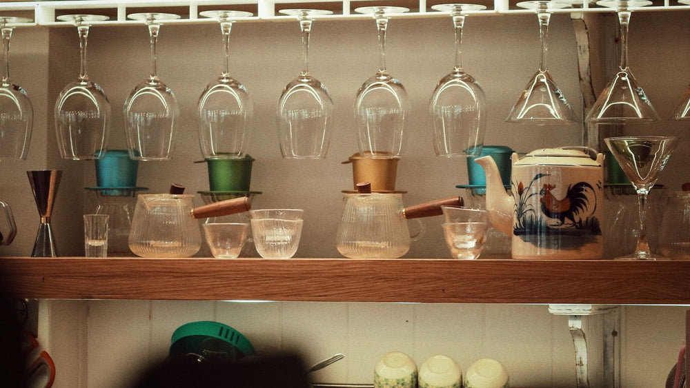 Coffee Bar Shelf Decor: How to Style Open Shelves Without Clutter