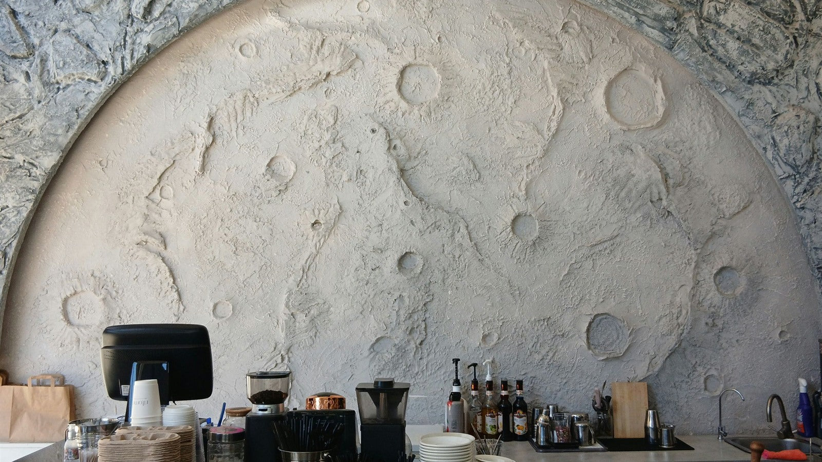 Coffee Bar Wall Decor: Art, Shelves, Signs and Lighting