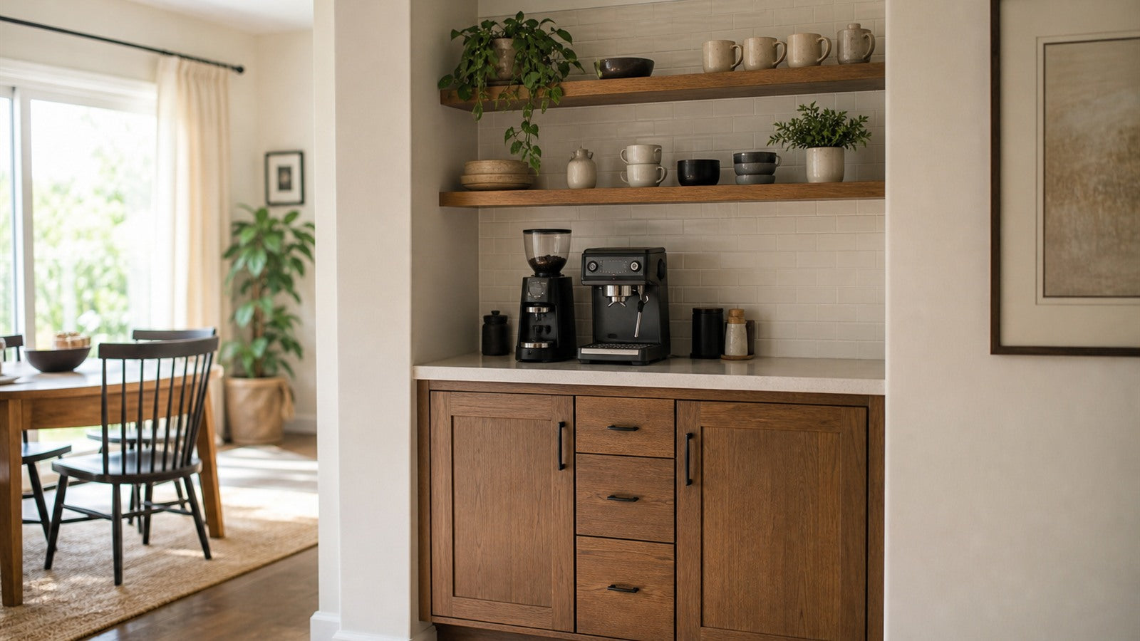 Coffee Nook Ideas: 15 Ways to Transform an Empty Space