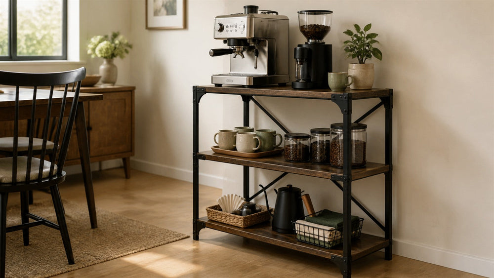 Deep Three-Tier Coffee Bar Organizer: 40, 70 or 100 cm?
