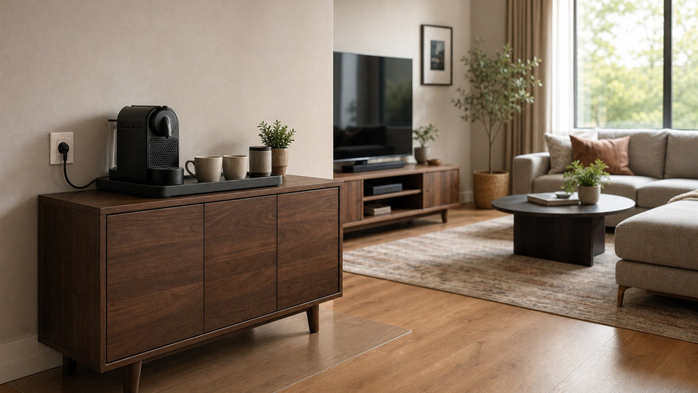 Can You Put a Coffee Station in a Living Room?