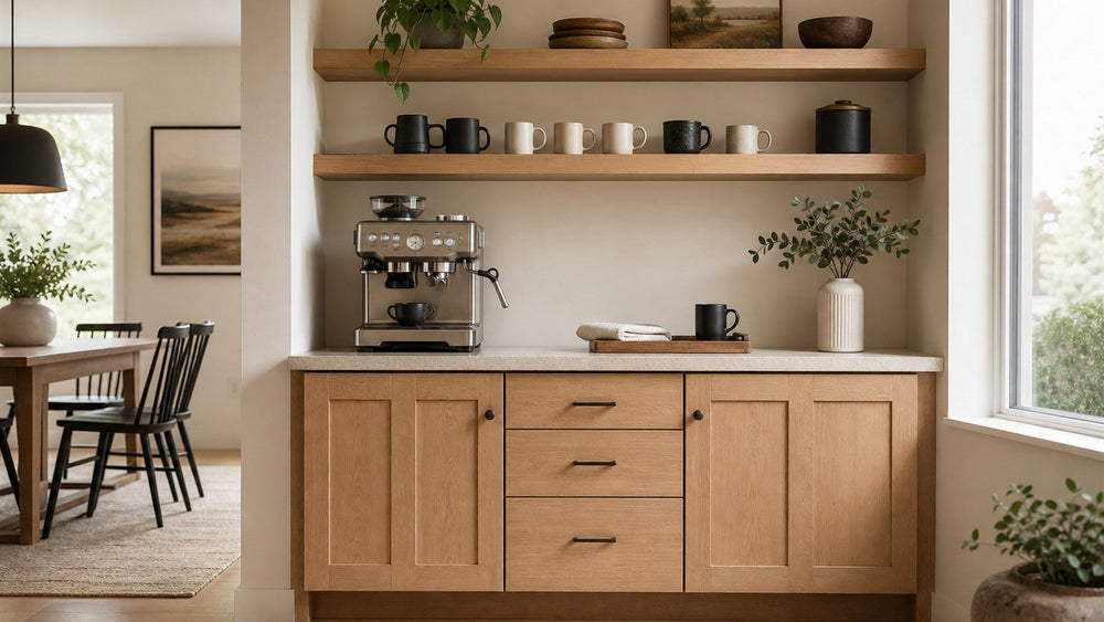 Open vs. Closed Coffee Bar Storage: Which Is Easier to Live With?