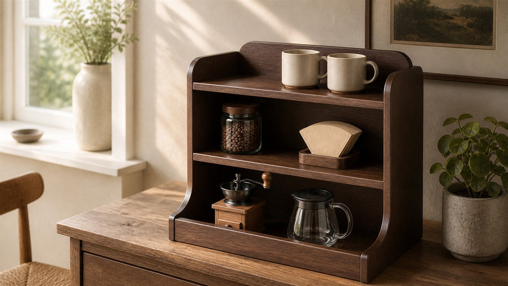 Three-Tier Coffee Organizer Size Guide: 40 or 50 cm?