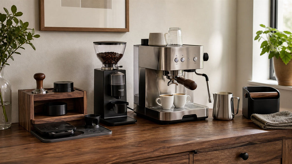 Espresso Station Organization Ideas: Build Zones for Prep, Brewing and Cleanup