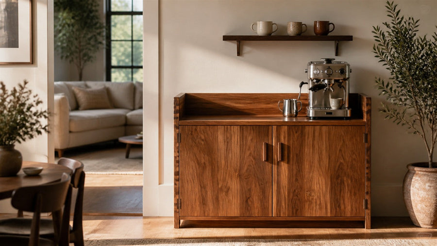 Small Coffee Nook Storage Ideas: A Shelf-by-Shelf Plan for One Cabinet