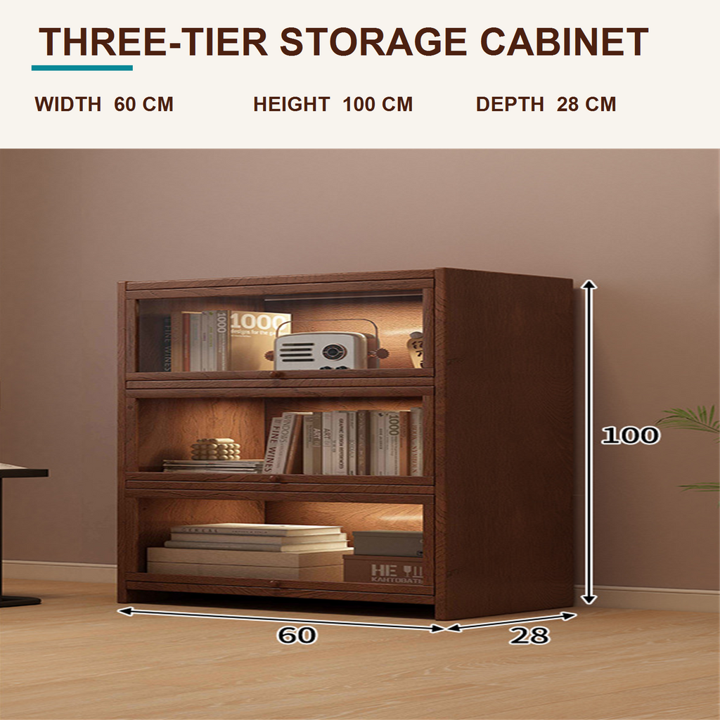 60 cm cabinet dimensions: 60 cm wide, 100 cm high and 28 cm deep