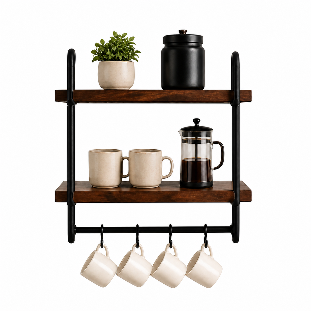 Coffee Bar Shelves