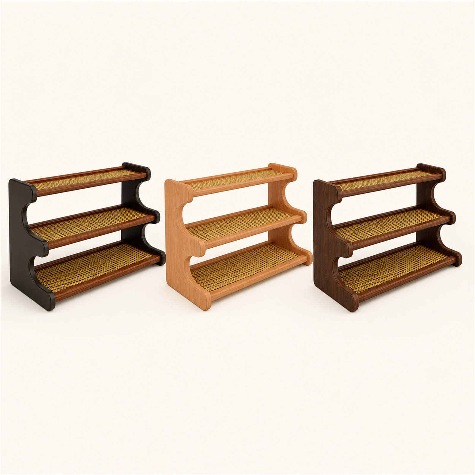 Vintage cherry and black walnut finish options